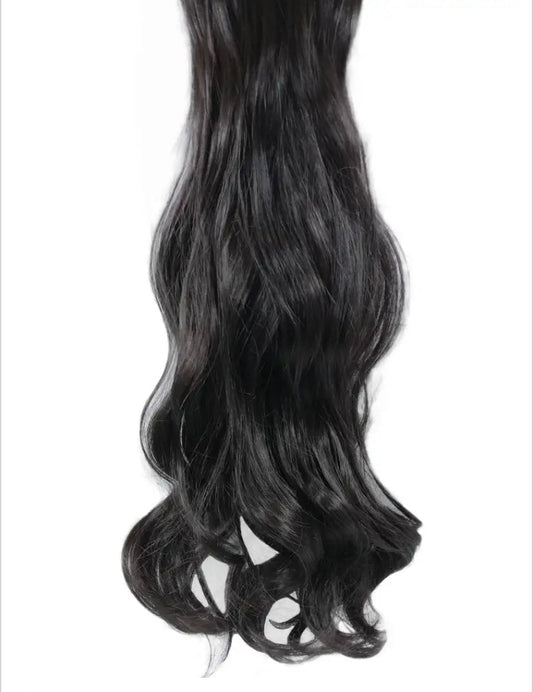 Wavy Long Full Head Clip-on Hair Extensions